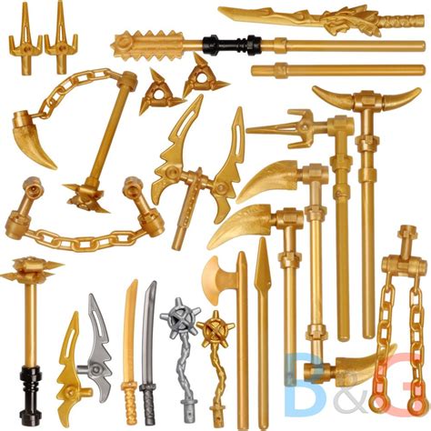 lego ninjago golden weapons